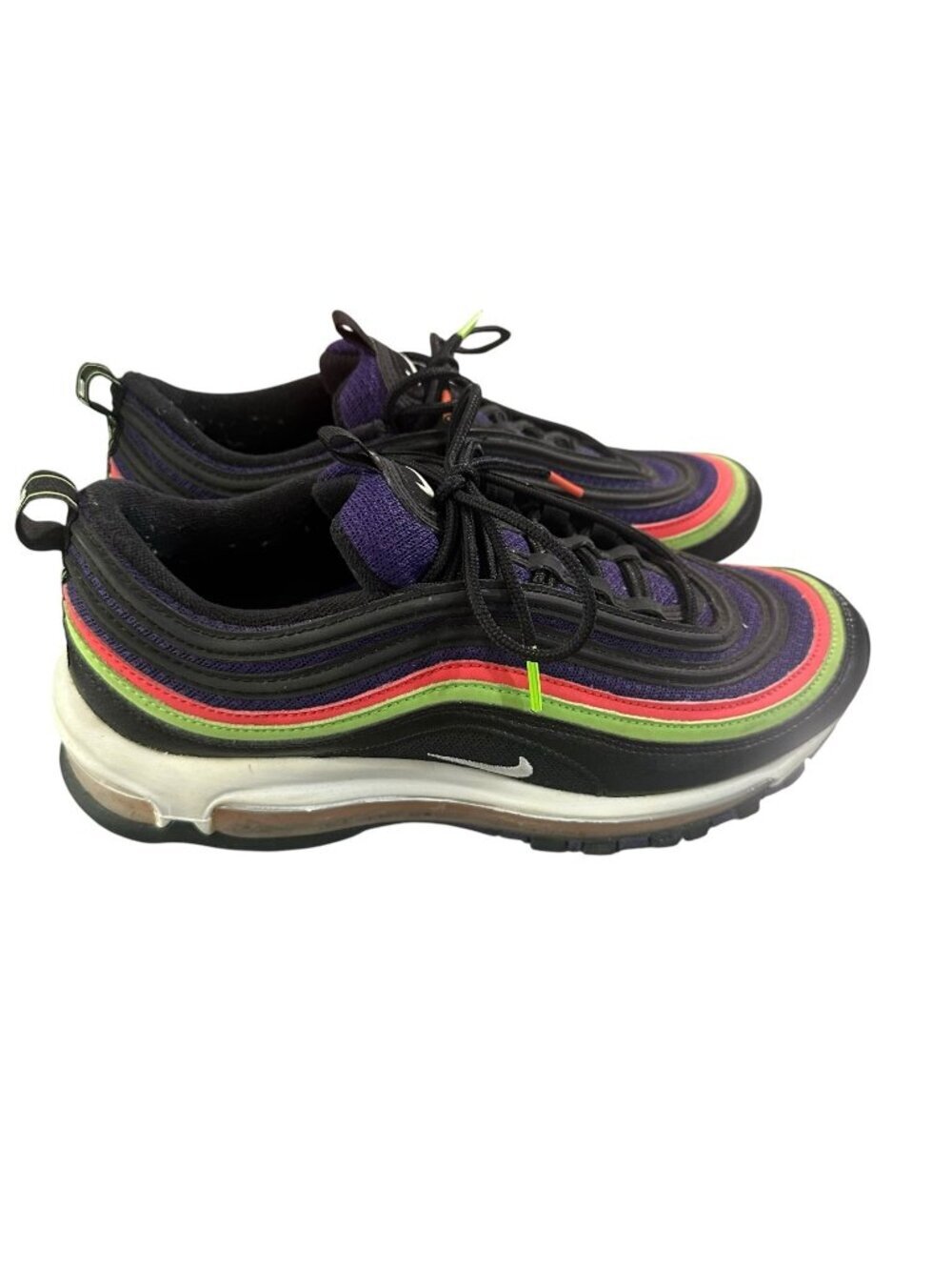 Nike Air Max 97 Joker Black-White-Court Purple Men’s Size 8 CU4890-001 Athletic